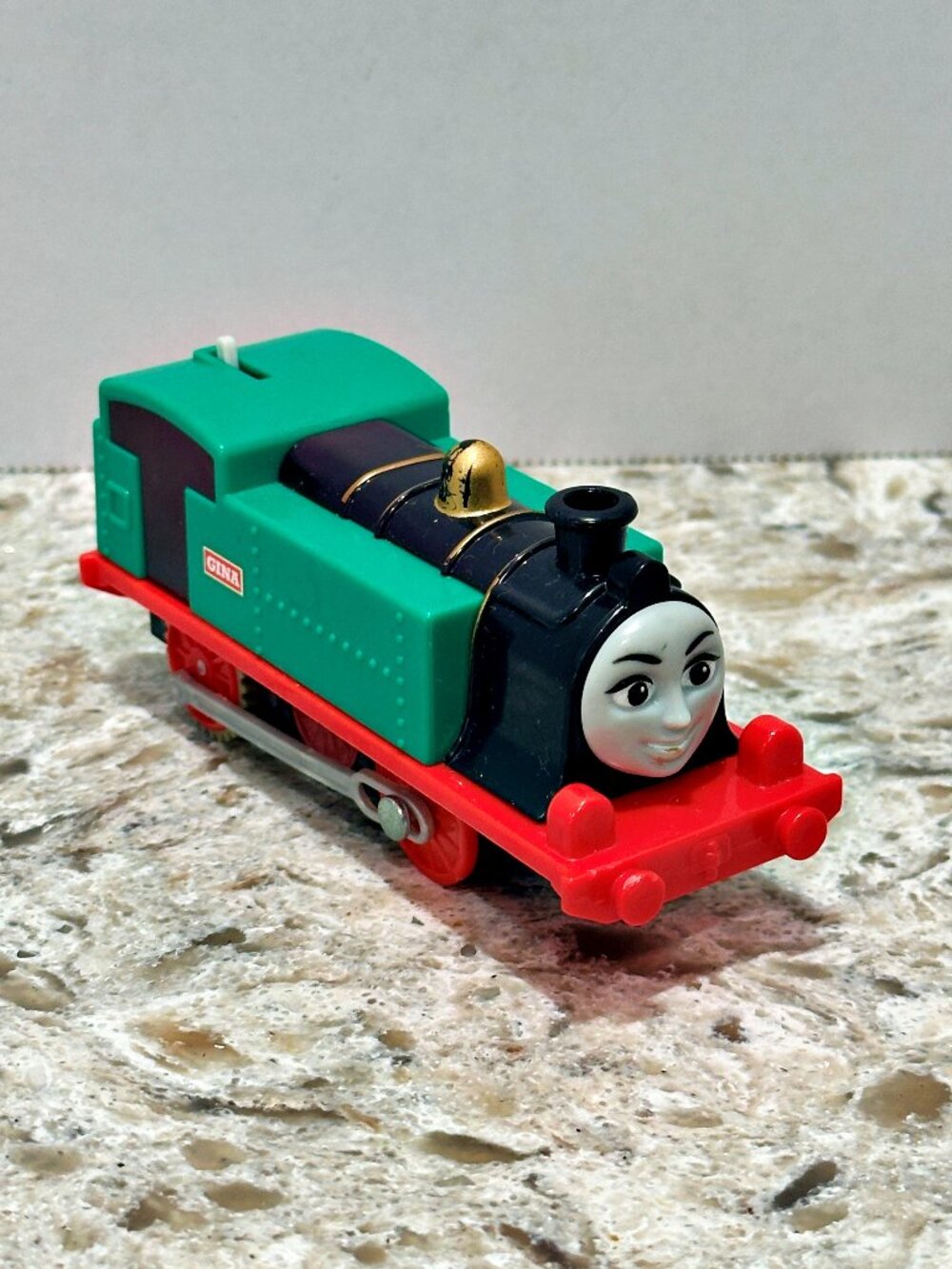 Thomas & Friends TrackMaster Motorized Gina Train Engine 2013 Mattel WORKS!!